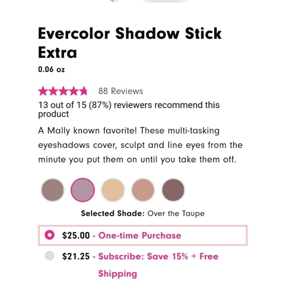 ๐ NEW Mally Beauty - Everycolor Shadow Stick ๐ - Picture 3 of 5